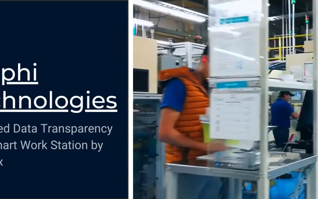 Delphi Technologies reduced scrap and improved data transparency with Smart Work Station